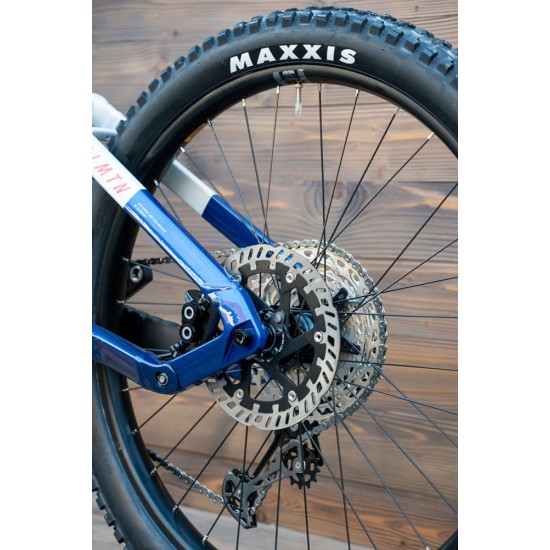e-bike Haibike ALLMTN 7 i720Wh 12-G SLX Eagle 2024 XL grey blue red e-bike Haibike ALLMTN 7 i720Wh 12-G SLX Eagle 2024 XL grey blue red