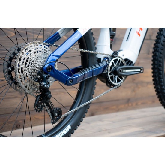 e-bike Haibike ALLMTN 7 i720Wh 12-G SLX Eagle 2024 XL grey blue red e-bike Haibike ALLMTN 7 i720Wh 12-G SLX Eagle 2024 XL grey blue red