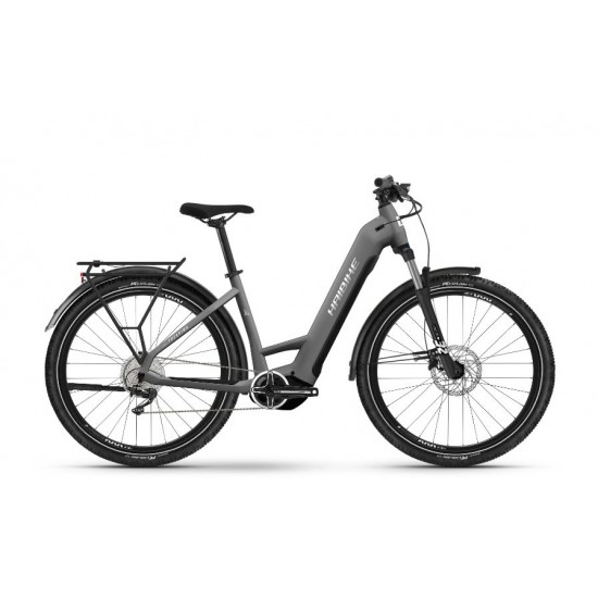 e-bike Haibike Trekking 4 Low i720Wh 10-G Deore M 2024 silver pearl e-bike Haibike Trekking 4 Low i720Wh 10-G Deore M 2024 silver pearl