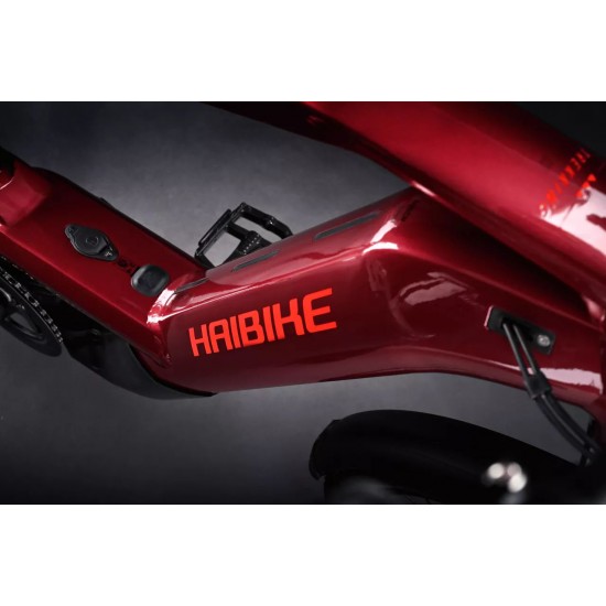 e-bike Haibike Trekking 11 High 12-G GX Eagle i750Wh 2024 M tuscan/neon red gloss glossy