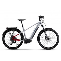 e-bike Haibike TREKKING 7 High Cues 11 800Wh 2025 soft grey/red/blue glossy M e-bike Haibike TREKKING 7 High Cues 11 800Wh 2025 soft grey/red/blue glossy M