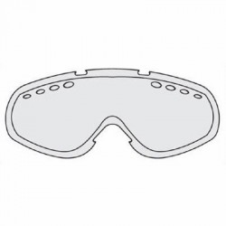 Lentile iXS Combat silver double-winter Lentile iXS Combat silver double-winter