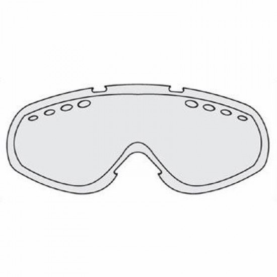 Lentile iXS Combat silver double-winter