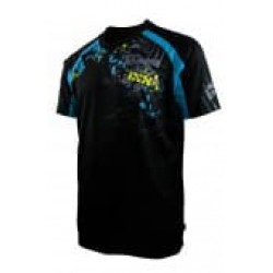 Tricou maneca scurta IXS In Deep DH Comp black L Tricou maneca scurta IXS In Deep DH Comp black L