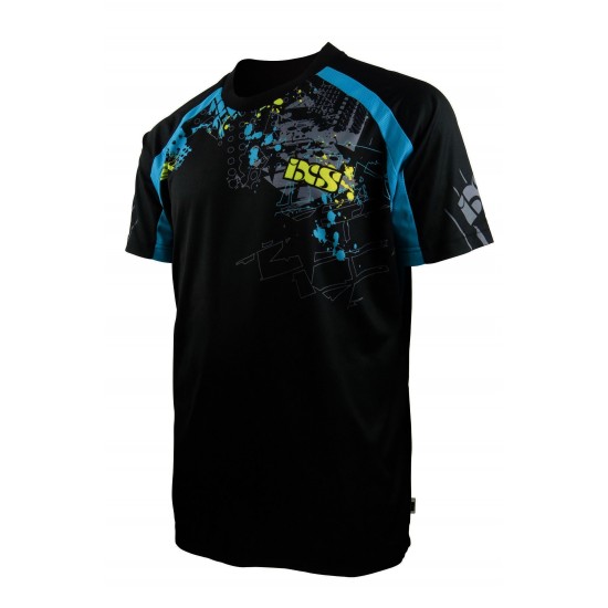 Tricou maneca scurta IXS In Deep DH Comp black XL