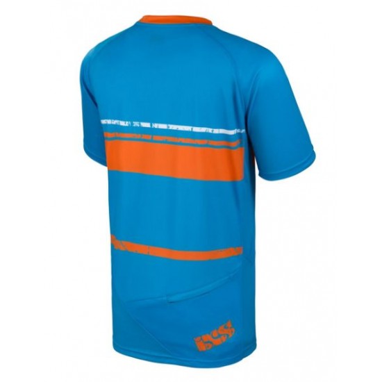 Tricou maneca lunga IXS Scul BC blue L