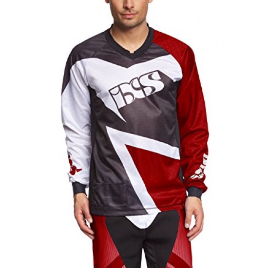 Tricou maneca lunga IXS Stentus DH red L