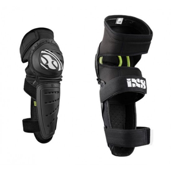 Genunchiere iXS Malet black XL