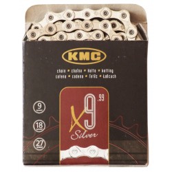 Lanţ KMC X9 argintiu