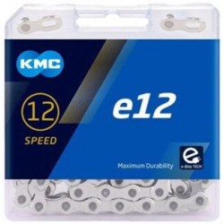 Lanț KMC E12 TURBO e-bike 1/2 x 11/128 130L SILVER Lanț KMC E12 TURBO e-bike 1/2 x 11/128 130L SILVER