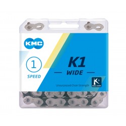Lanț KMC K710 BMX single 1/2 x 1/8 112 (K1-W)