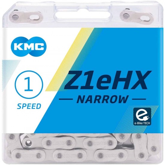 Lanț KMC Z1EHX-N pt.schimbător în butuc 1/2x3/32 112L maro/argintiuînchis (Z610H) Lanț KMC Z1EHX-N pt.schimbător în butuc 1/2x3/32 112L maro/argintiuînchis (Z610H)