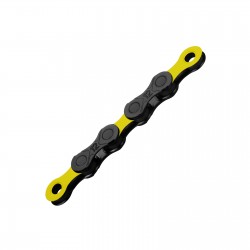 Lant KMC DLC 12 Negru/Galben 12 Viteze 126 Zale Lant KMC DLC 12 Negru/Galben 12 Viteze 126 Zale