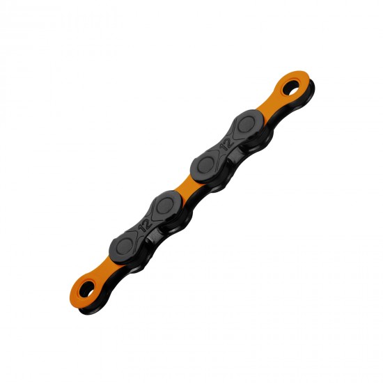 Lant KMC DLC 12 Negru/Portocaliu 12 Viteze 126 Zale Lant KMC DLC 12 Negru/Portocaliu 12 Viteze 126 Zale