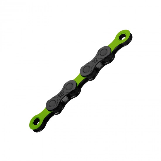 Lant KMC DLC 12 Negru/Verde 12 Viteze 126 Zale Lant KMC DLC 12 Negru/Verde 12 Viteze 126 Zale
