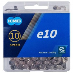Lant KMC E10 Silver 10 Viteze 122 zale Ebike Argintiu Lant KMC E10 Silver 10 Viteze 122 zale Ebike Argintiu