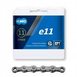 Lant KMC E11 EPT 11 Viteze 136 zale Ebike Argintiu