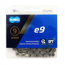Lant KMC E9 EPT 9 Viteze 133 zale Ebike Argintiu Lant KMC E9 EPT 9 Viteze 133 zale Ebike Argintiu