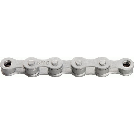 Lant KMC S1 Wide Single Speed 112 Zale Argintiu mat Lant KMC S1 Wide Single Speed 112 Zale Argintiu mat