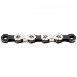 Lant KMC X11 Silver/Black 11 Viteze 118 Zale - Set 25 bucati