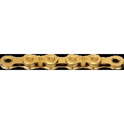 Lant KMC X12 Ti-N Gold 12 viteze 126 Zale ceruit