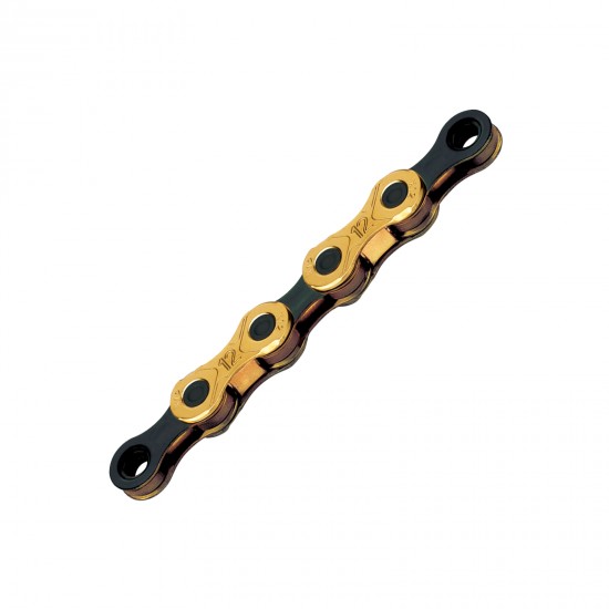 Lant KMC X12 Ti-N Gold/Black 12 Viteze 126 Zale Lant KMC X12 Ti-N Gold/Black 12 Viteze 126 Zale