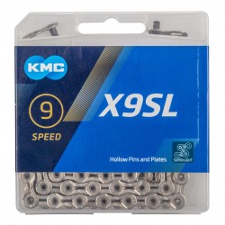 Lant KMC X9SL Silver 9 Viteze 114 Zale Lant KMC X9SL Silver 9 Viteze 114 Zale