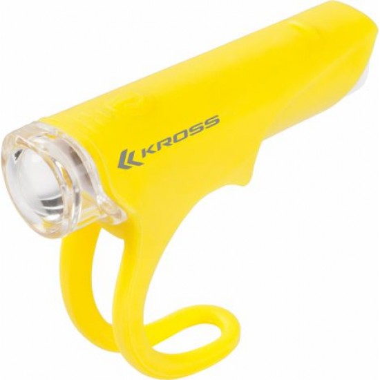 Lampa fata Kross Silky 1 LED 3 functii yellow Lampa fata Kross Silky 1 LED 3 functii yellow