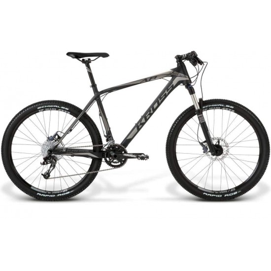 Bicicleta Kross Level 8 26 M black-graphite mat Bicicleta Kross Level 8 26 M black-graphite mat