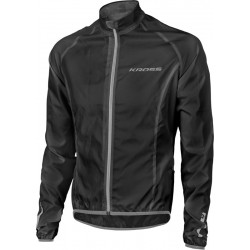Jacheta de ploaie Kross black size S Jacheta de ploaie Kross black size S