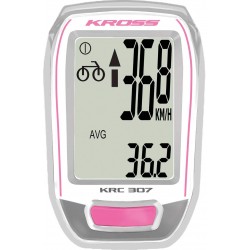 Kilometraj Kross KRC 307 7-functii pink Kilometraj Kross KRC 307 7-functii pink