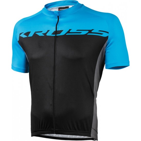 Tricou barbati Kross Flow blue size XXL Tricou barbati Kross Flow blue size XXL