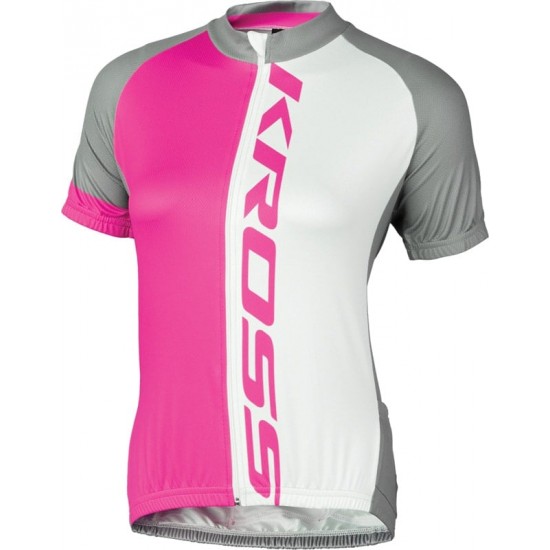 Tricou dama Kross Flow Lady pink size XS Tricou dama Kross Flow Lady pink size XS