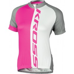 Tricou dama Kross Flow Lady pink size S