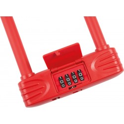 Lacat U-Lock cu cifru Kross KZU 250 146 mm x 227 5 mm red Lacat U-Lock cu cifru Kross KZU 250 146 mm x 227 5 mm red