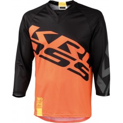Tricou barbat enduro 3/4 Kross Hyde orange size L Tricou barbat enduro 3/4 Kross Hyde orange size L