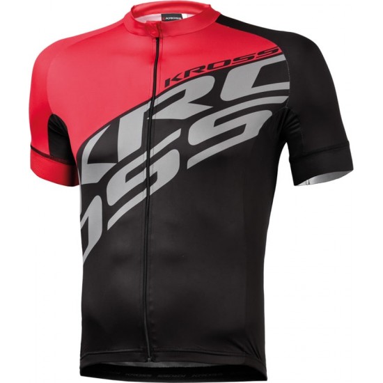 Tricou Kross Rubble black-red size L Tricou Kross Rubble black-red size L