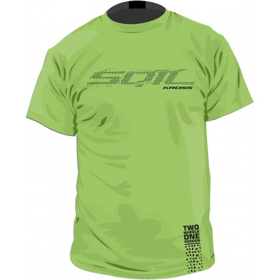 Tricou Kross Tee lime size S Tricou Kross Tee lime size S