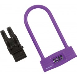 Lacat U-Lock cu cifru Kross KZU 150 123 mm x 228 mm purple