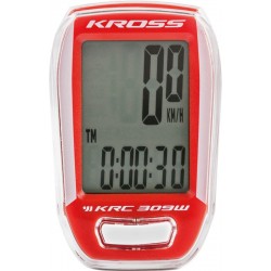 Kilometraj Kross KRC 309 9-functii wireless white-red Kilometraj Kross KRC 309 9-functii wireless white-red
