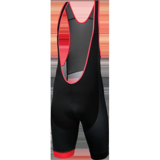 Pantaloni cu bretele Kross Pave Bib Shorts black-red size XXL Pantaloni cu bretele Kross Pave Bib Shorts black-red size XXL