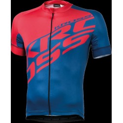 Tricou Kross Rubble red-blue size M Tricou Kross Rubble red-blue size M