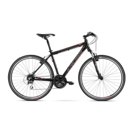 Bicicleta Kross Evado 3.0 28 M black-red-glossy Bicicleta Kross Evado 3.0 28 M black-red-glossy