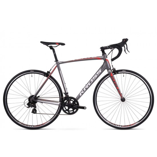 Kross Vento 1.0 28 S grafit rosu alb glossy 2019