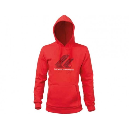 Hanorac Kross TEAM HOODIE M red