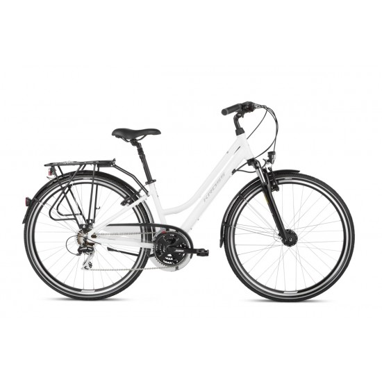 Kross Trans 3.0 28 DL white-grey glossy 2021 Kross Trans 3.0 28 DL white-grey glossy