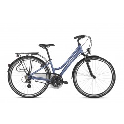 Kross Trans 2.0 28 DM blue-white glossy SR Kross Trans 2.0 28 DM blue-white glossy SR