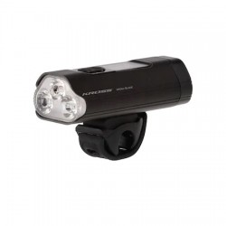 Far profesional KROSS Blade 1400LM, 4800Ah, pentru trotineta / bicicleta, reincarcabil USB, 3 leduri frontale, activitati outdoor, negru Far profesional KROSS Blade 1400LM, 4800Ah, pentru trotineta / bicicleta, reincarcabil USB, 3 leduri frontale, activitati outdoor, negru