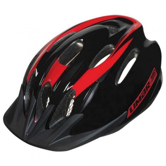 Casca Limar 560 Negru/Rosu L (57-61cm)