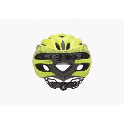 Casca copii LIMAR Rocket galben flourescent M (52-57cm))